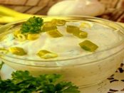 Kulinarische Spezialität: „Lausitzer Kräuterquark und Leinöl“