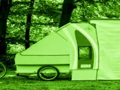Scout – stop & stay-camper: „Wohnwagen für das Fahrrad“