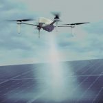 Solar Drone: "Automatisches Reinigungssystem für Solaranlagen"