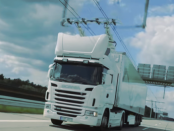 Wie Oberleitungs-Lkw zukünftig Güter transportieren könnten