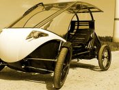 "Pedilio ist ein elektrisches Liegefahrrad mit Wetterschutz und gleichzeitig ein kompaktes Solarmobil"