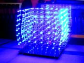 LED-Würfel: 3D-Animationen und Hologramme